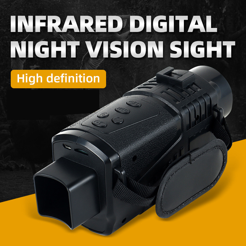 Outdoor Hunting Digital Night Vision - 5X Digital Zoom Monocular Device Day