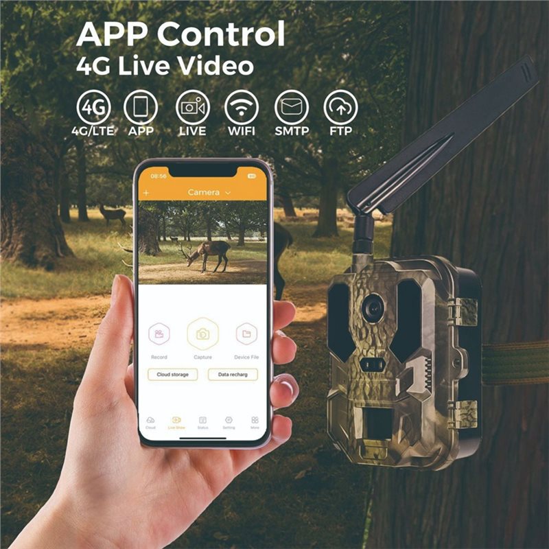 FEDI-Waterproof 120MP 4G Outdo - Hunting Outdoor Shows recension och pris