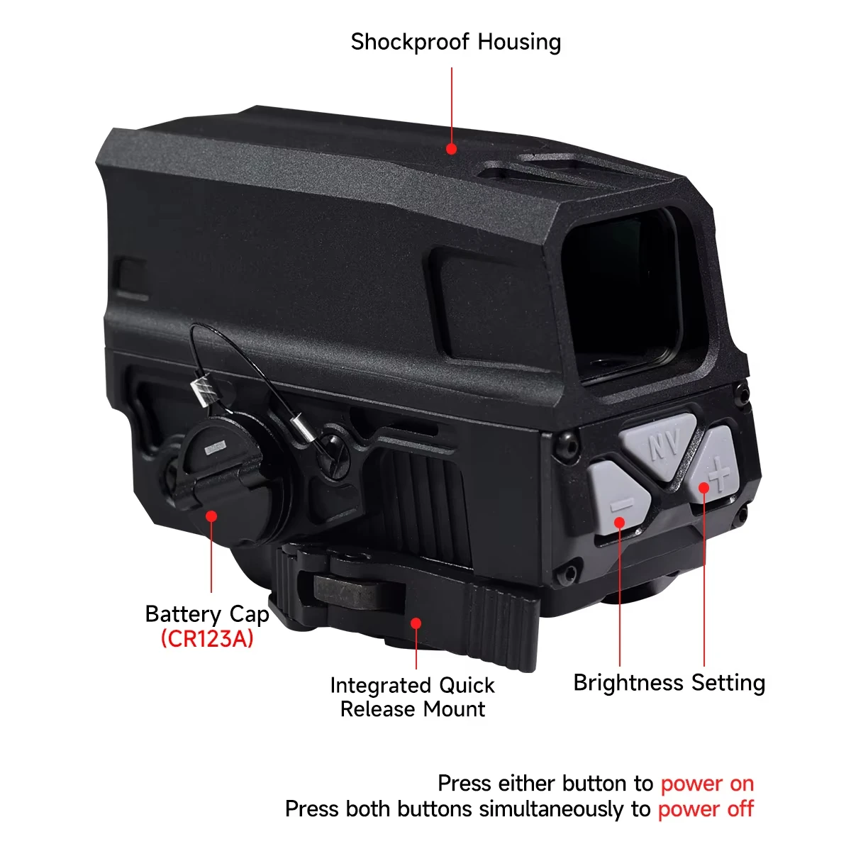 Tactical Holographic Gen II Hu - Outdoor Hunting Lab recension och pris