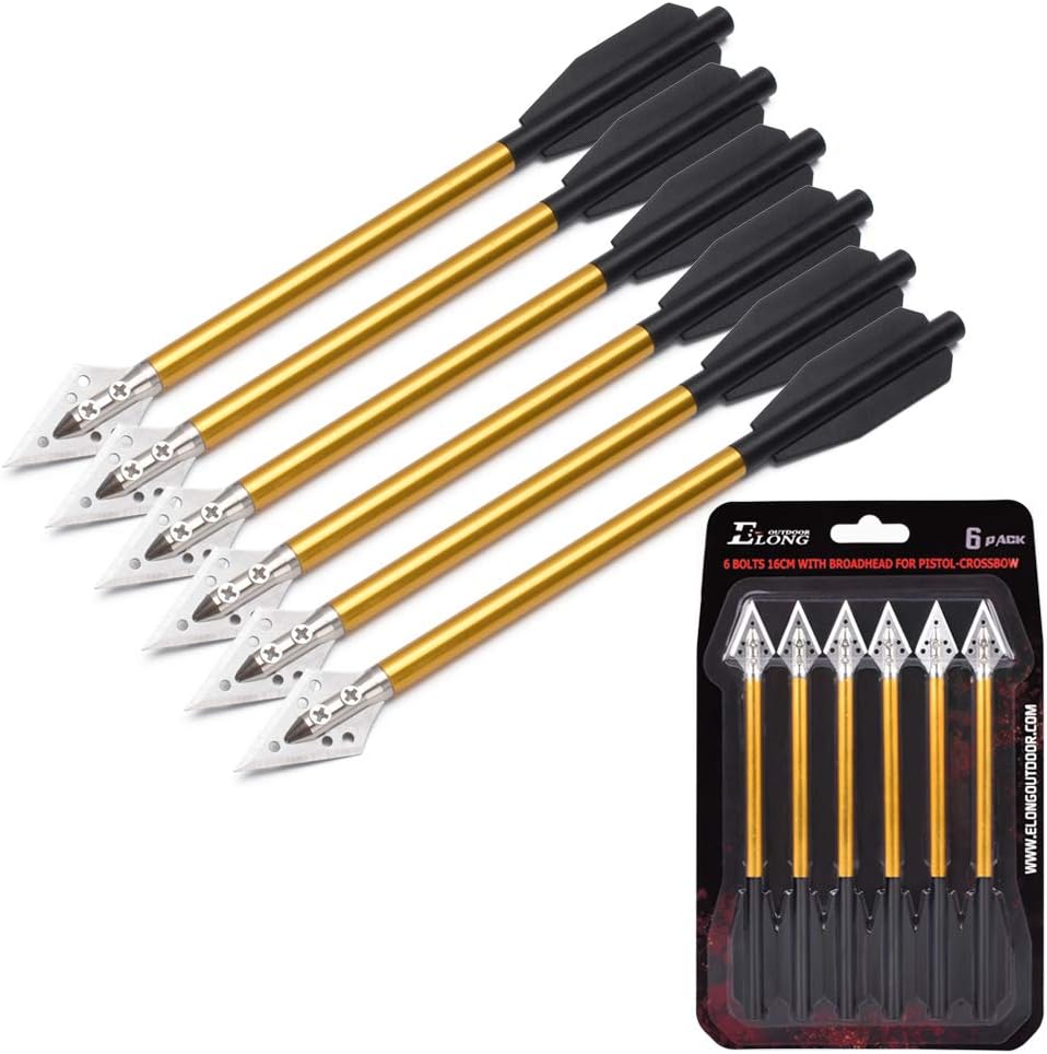 Aluminium Crossbow Bolts Arrow - Crossbow Bolt Broadhead recension och pris