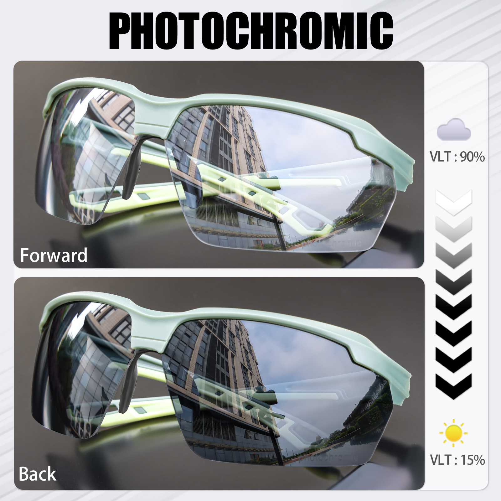 SCVCN Fashion Sports Sunglasse - Outdoor Hunting Bike recension och pris