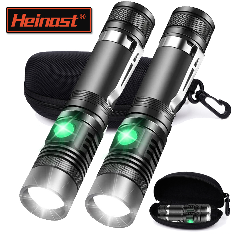 Rechargeable T6 Handheld Flash - Outdoor Hunting Bike recension och pris