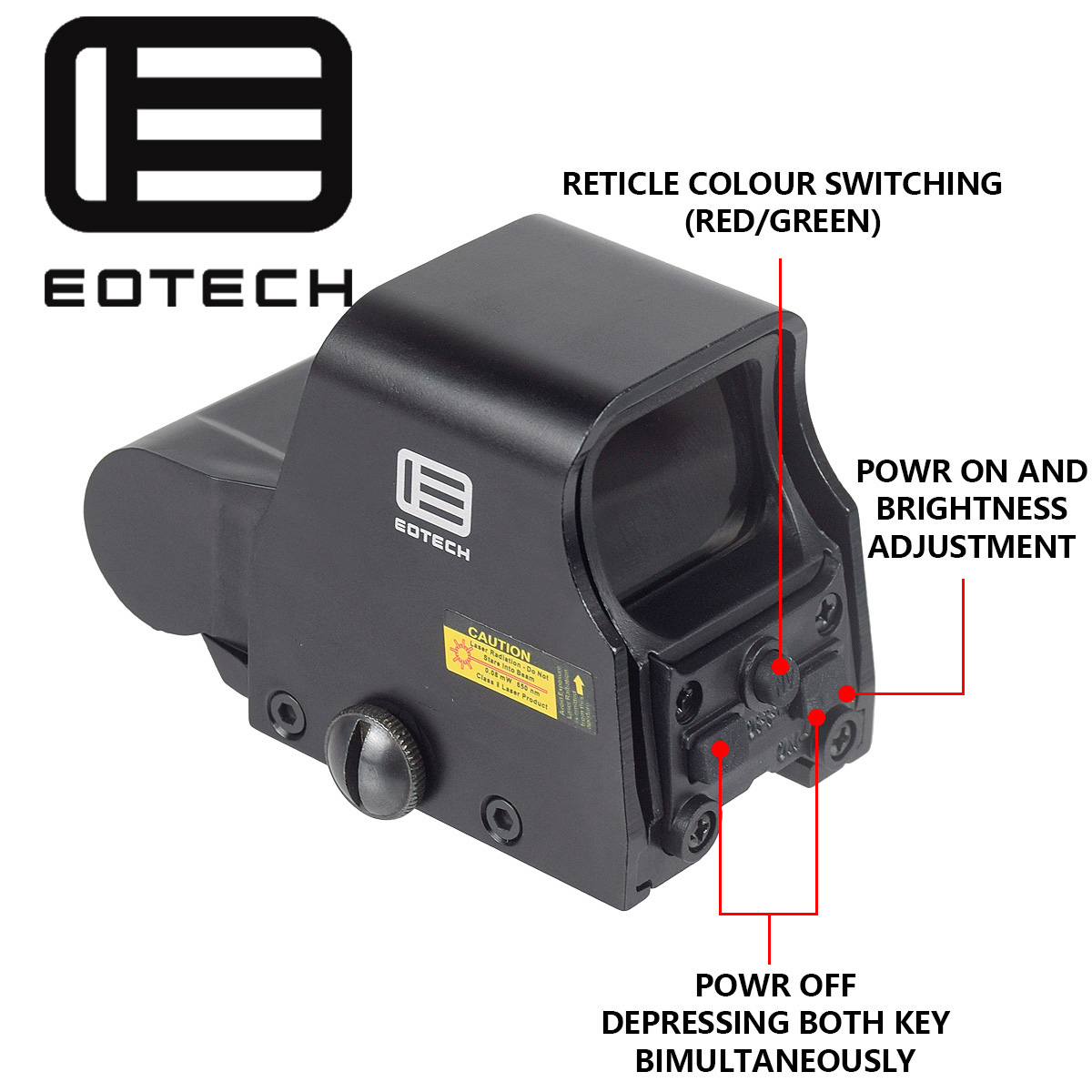 Eotech 551 552 553 558 Hologra - Outdoor Hunting Lab recension och pris