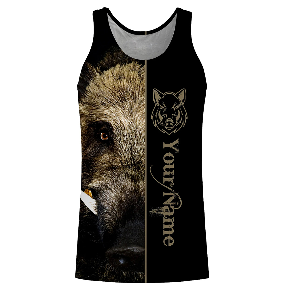 Custom Name Boar Hunter Tank T - Wildman Hunting & Outdoor recension och pris