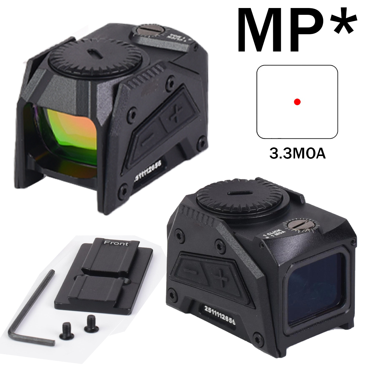 Tactical MP* Red Dot Sight 1X1 - Outdoor Hunting Lab recension och pris