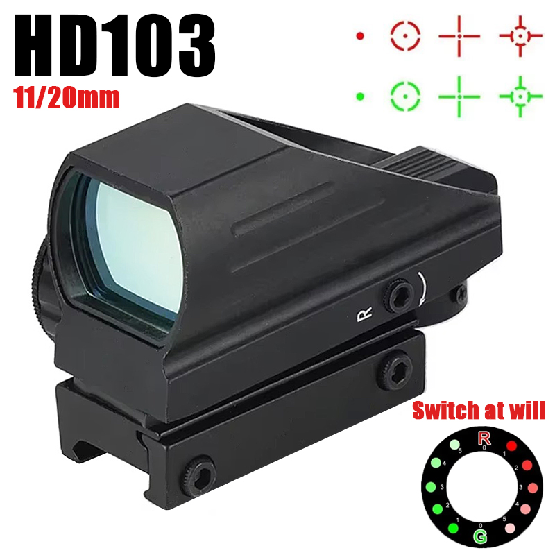 Tactical HD103 Red Green Dot 4 - Outdoor Hunting Lab recension och pris