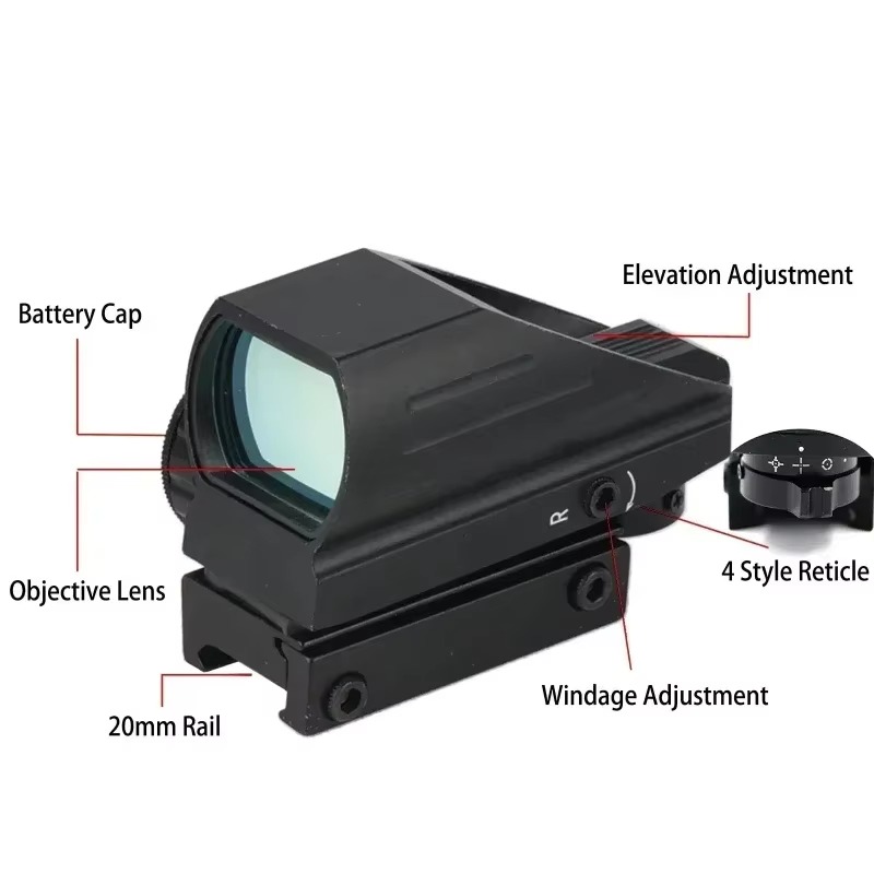 Tactical HD103 Red Green Dot 4 - Outdoor Hunting Lab recension och pris