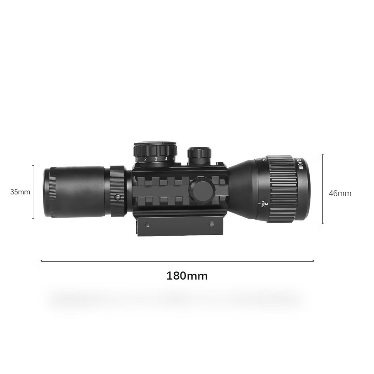 MARCH HK 3-9X32AOIR Tactical C - Outdoor Hunting Lab recension och pris