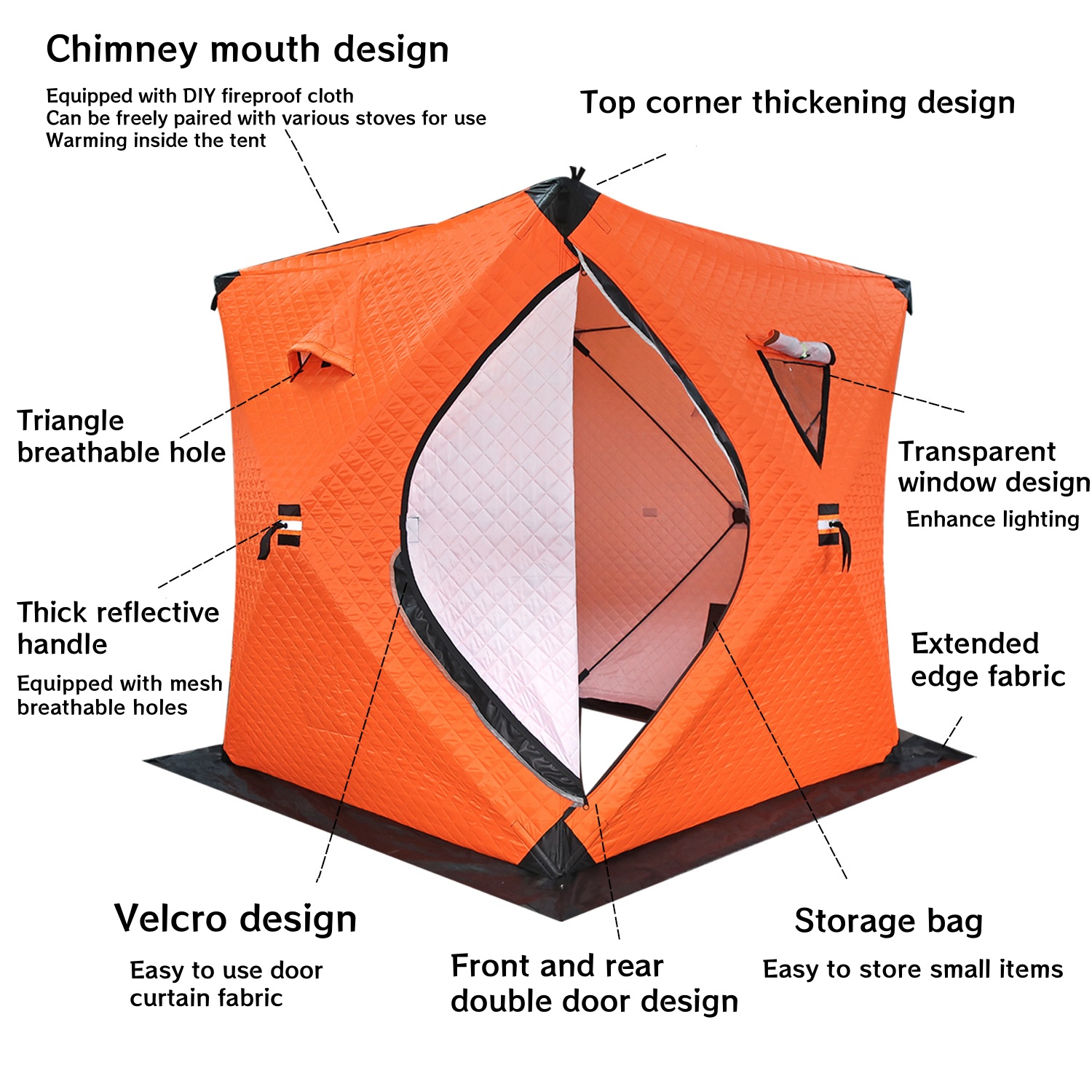 Winter Hunting Tent High Quali - Outdoor Hunting House recension och pris