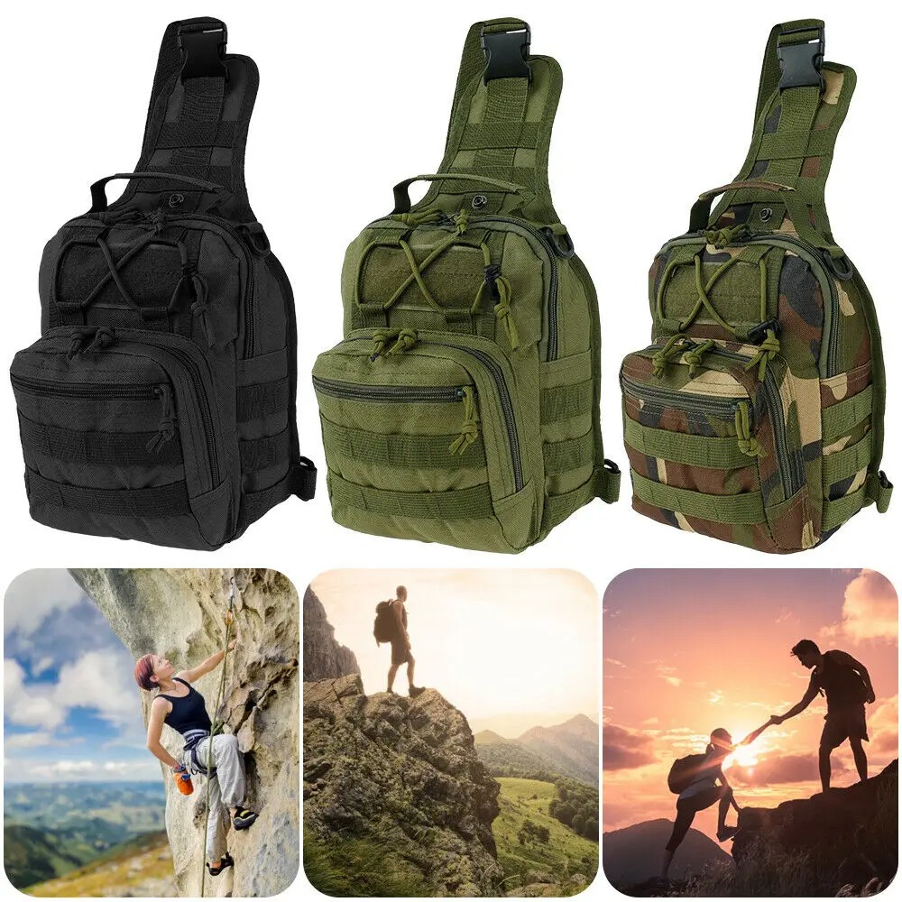 Waterproof Crossbody Chest Bag - Outdoor Hunting Bike recension och pris