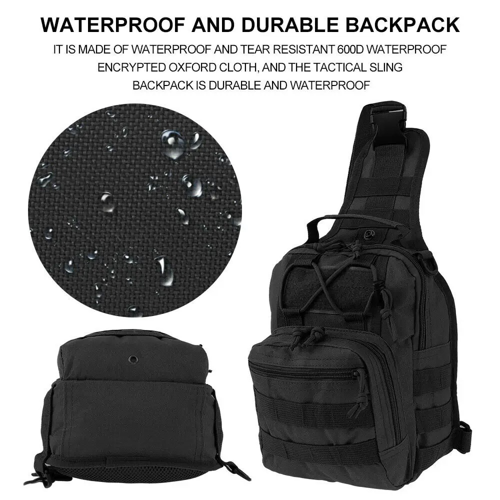 Waterproof Crossbody Chest Bag - Outdoor Hunting Bike recension och pris