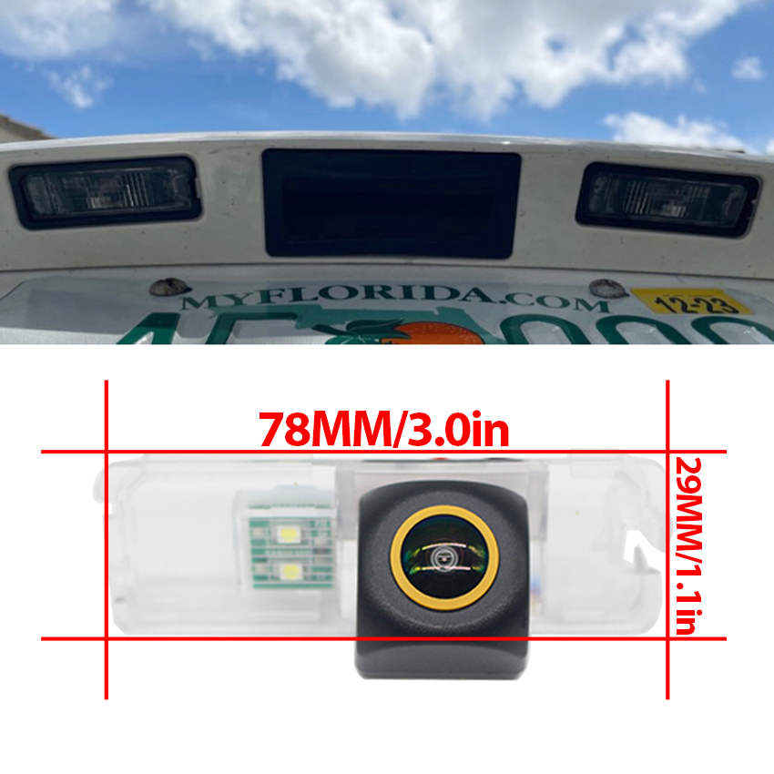 FishEye Vehicle Rear View Came - Trail Camera Infrared recension och pris