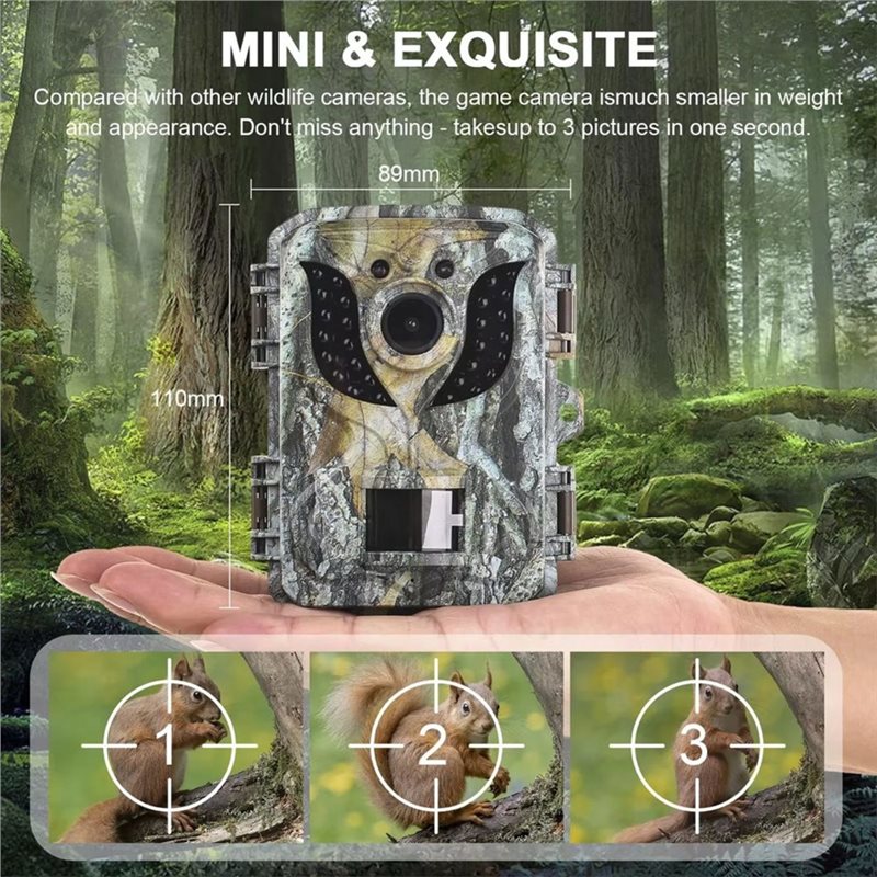 [NEW A09R!】 Motion Activated 1 - Trail Camera Infrared recension och pris