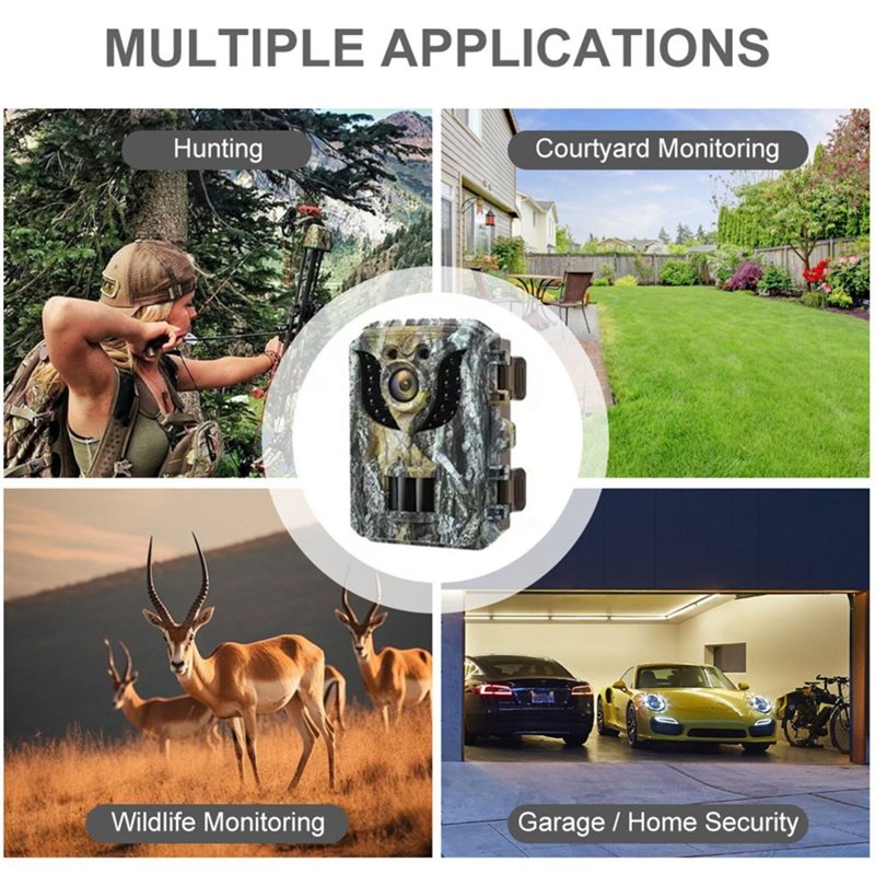 [NEW A09R!】 Motion Activated 1 - Trail Camera Infrared recension och pris