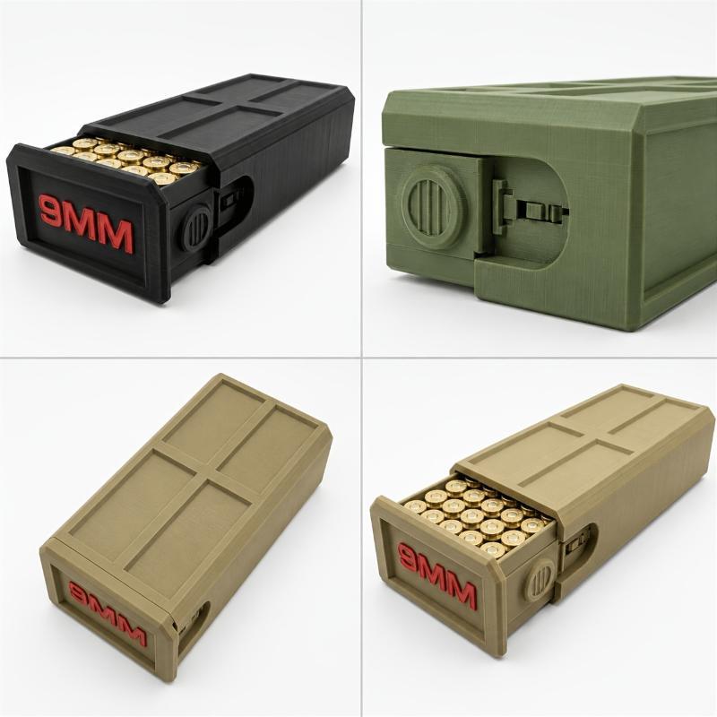 3D Printed 9mm  Storage Case 5 - Hunting Outdoor Store recension och pris