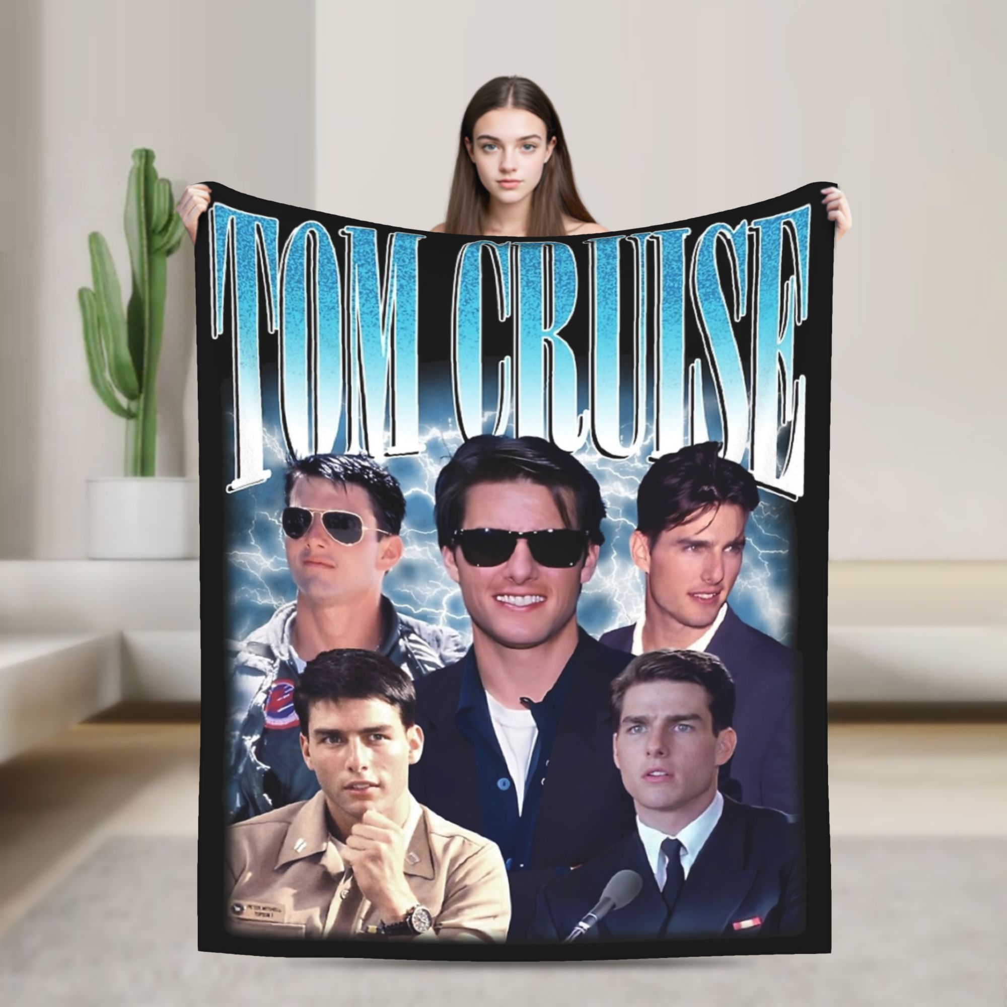 Tom Cruise 90s Vintage Ethan H - Outdoor Hunting Blanket recension och pris