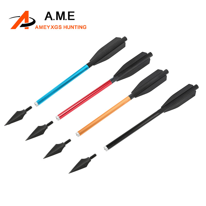 6/12pcs Aluminium Arrow Crossb - Crossbow Bolt Broadhead recension och pris