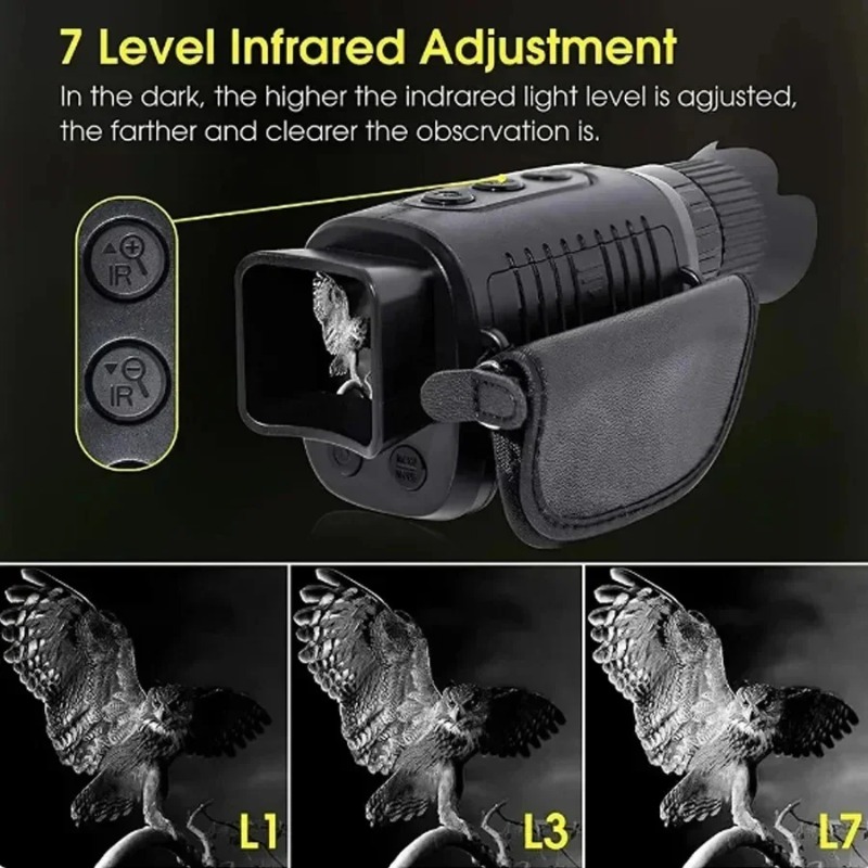 5X Zoom Digital Monocular Infr - Outdoor Hunting Digital Night Vision recension och pris