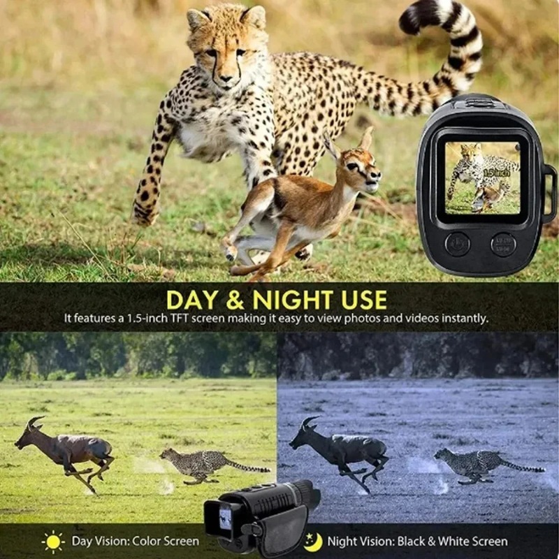 5X Zoom Digital Monocular Infr - Outdoor Hunting Digital Night Vision recension och pris