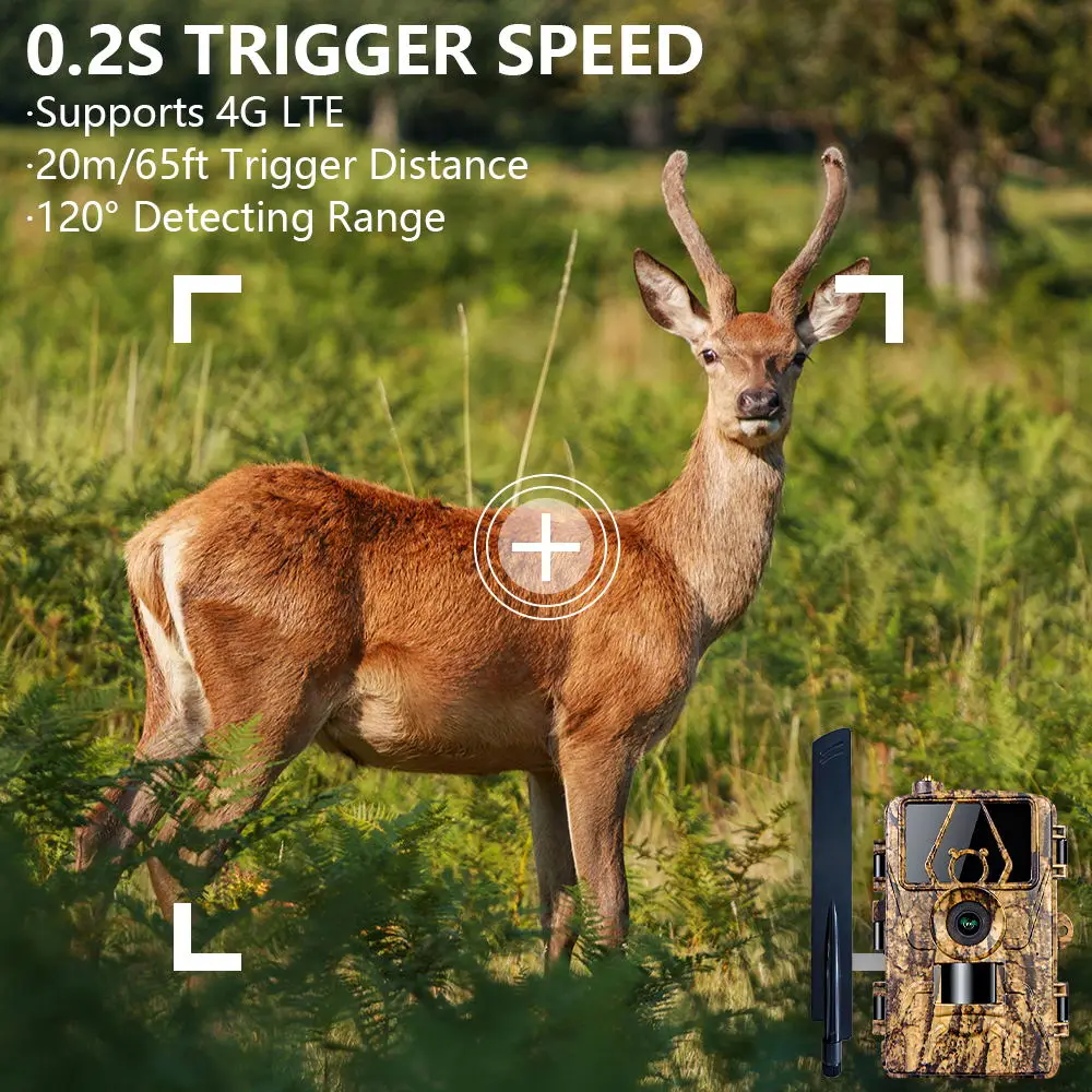 Pr801 4G Network Observation H - Outdoor Hunting House recension och pris