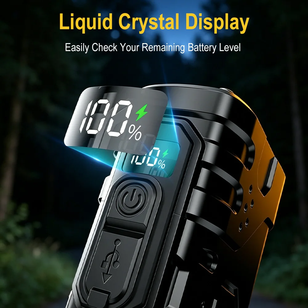 BORUIiT Hand Crank EDC LED Fla - Outdoor Hunting Bike recension och pris