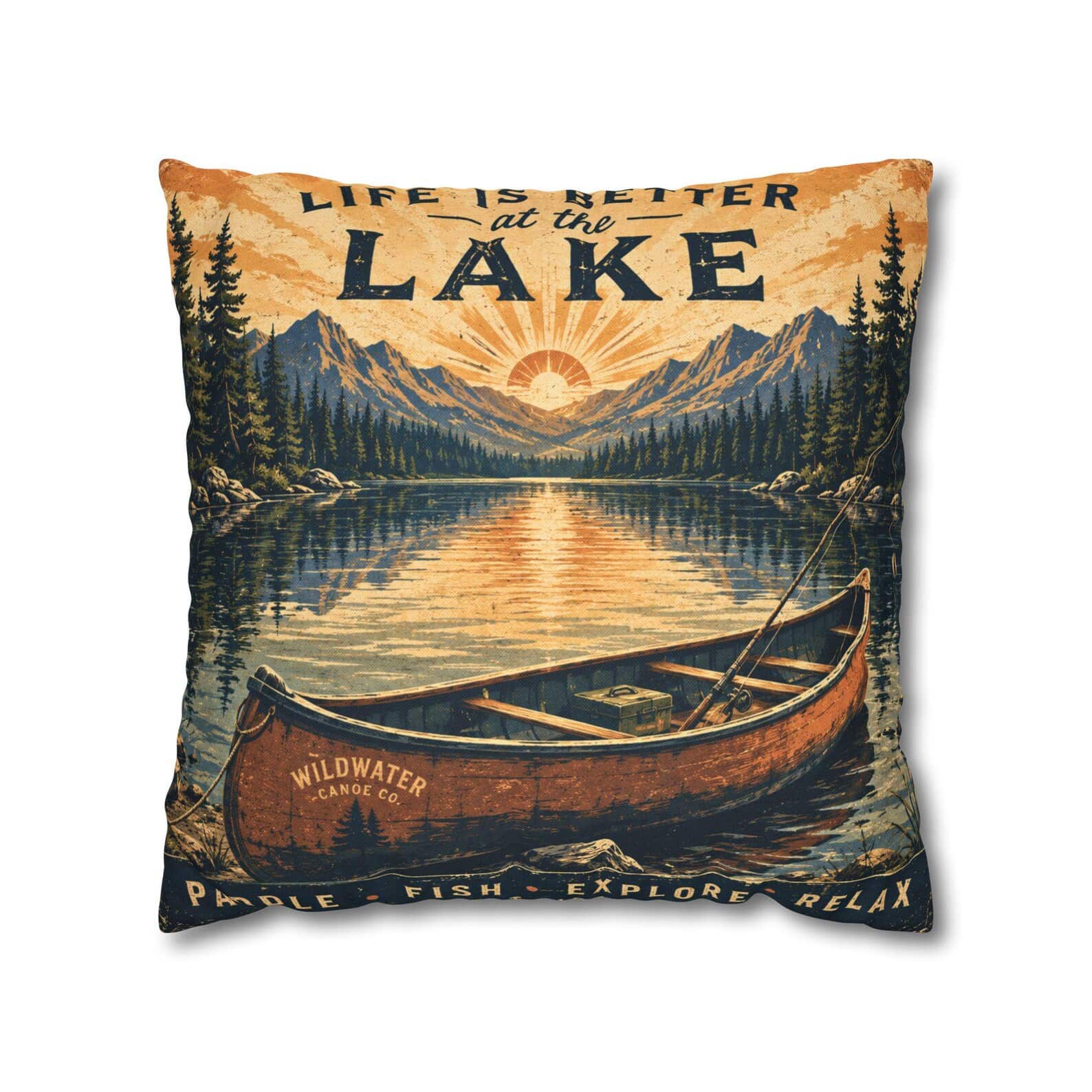 2 Pcs Fishing And Lake Life Pi - Outdoor Hunting House recension och pris