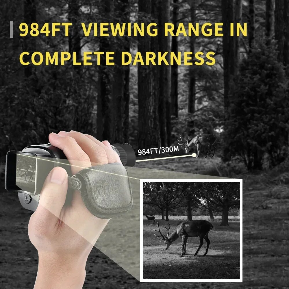 Monocular Night Vision Device  - Outdoor Hunting Digital Night Vision recension och pris