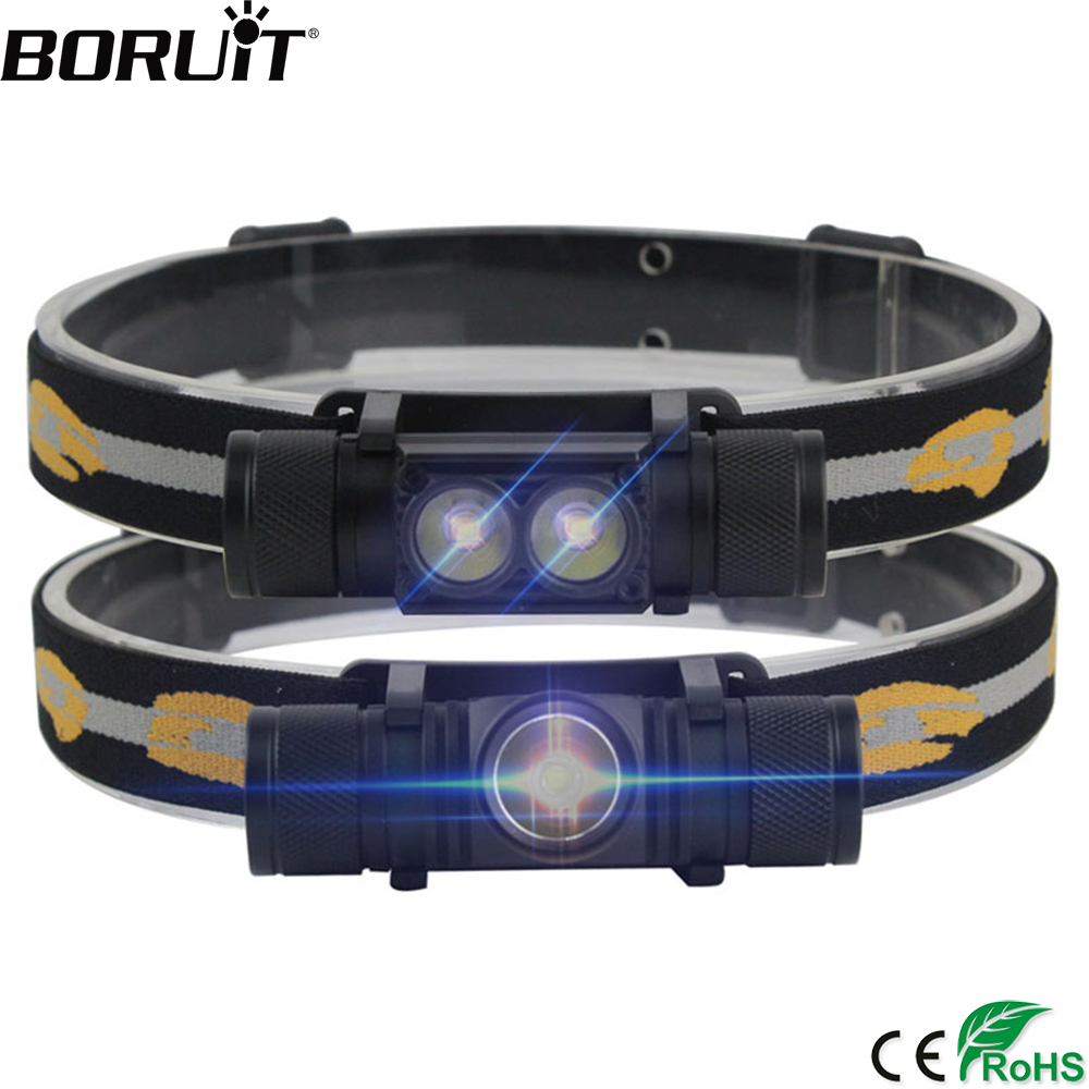 BORUiT LED Mini Headlamp High  - Outdoor Hunting Bike recension och pris