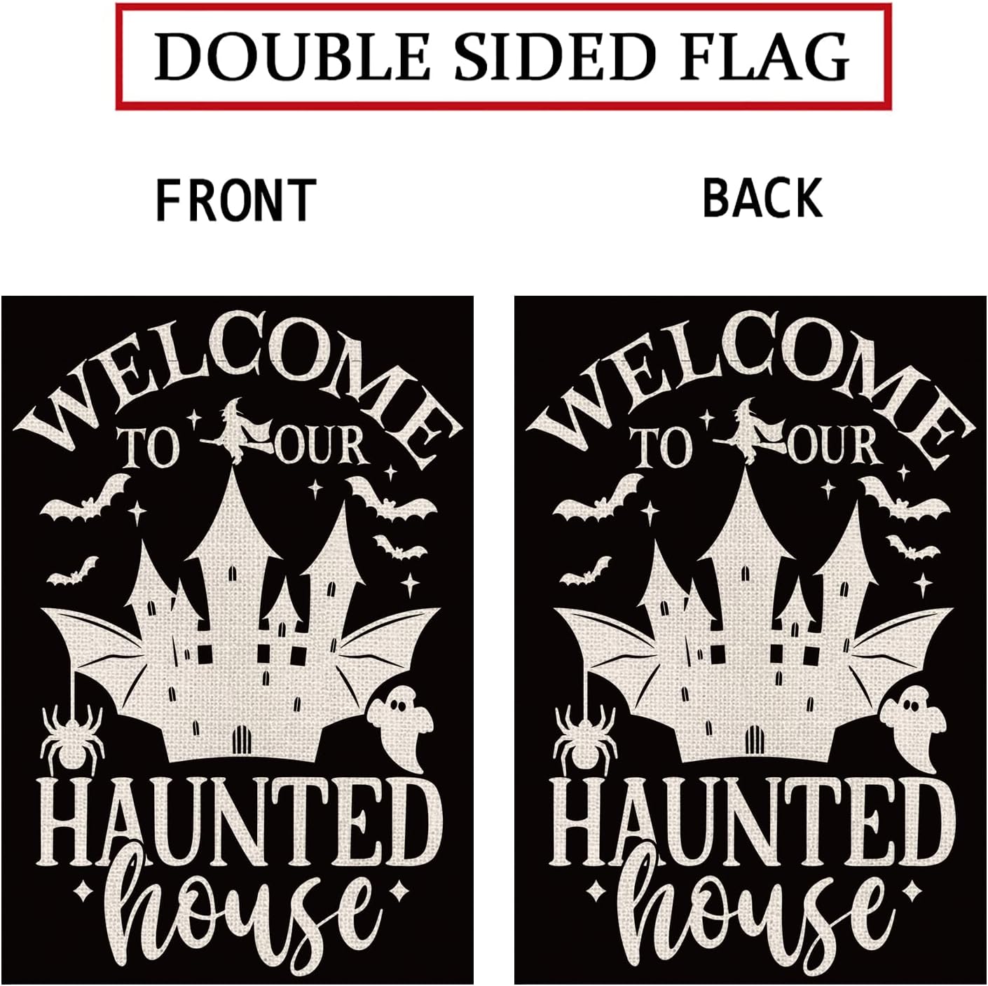 Halloween Garden Flag Funny We - Outdoor Hunting House recension och pris