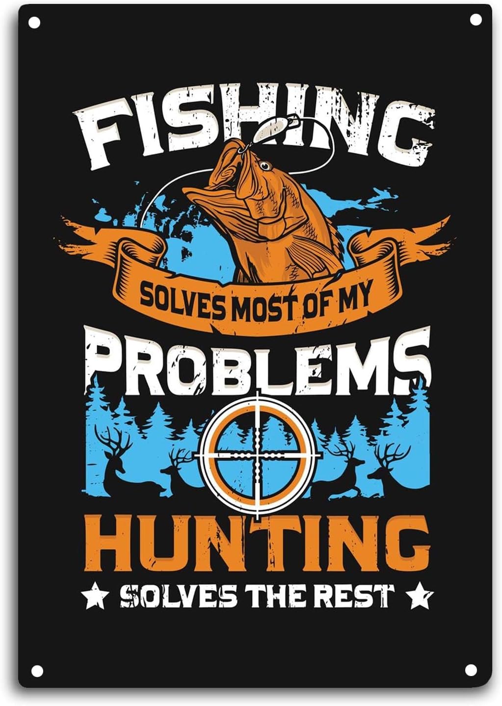 Fishing Solves Most of My Prob - Outdoor Hunting House recension och pris