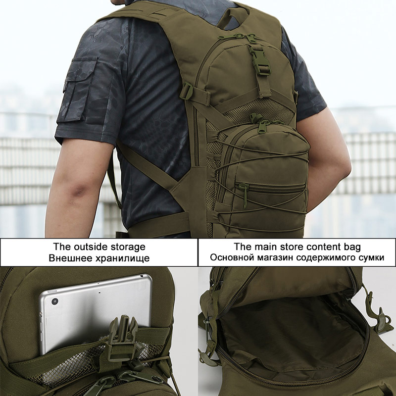 15L Molle Tactical Backpack 80 - Outdoor Hunting Bike recension och pris