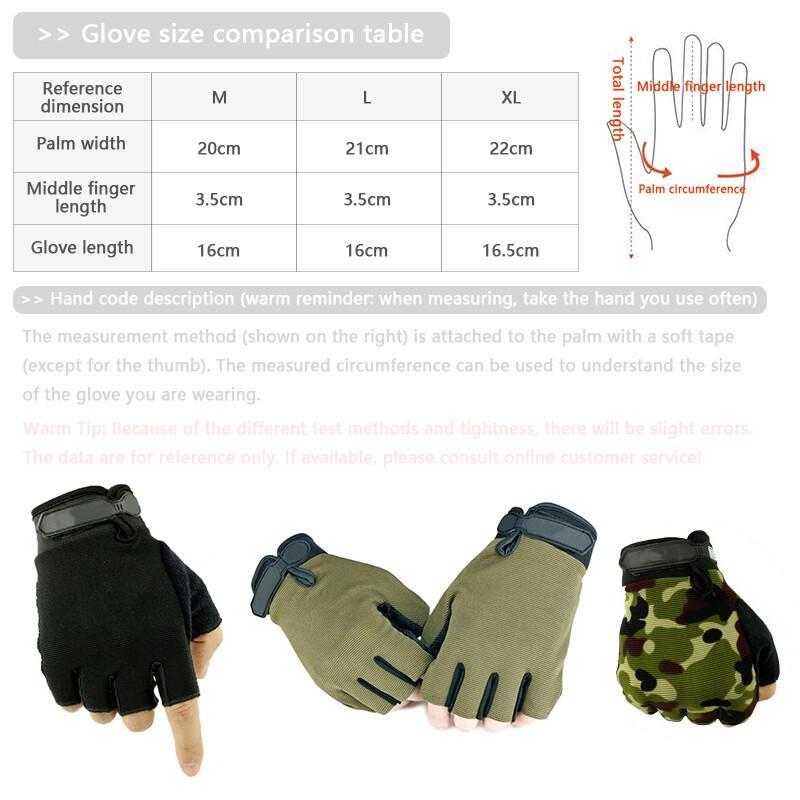 Cycling Tactical Half Finger G - Outdoor Hunting Bike recension och pris
