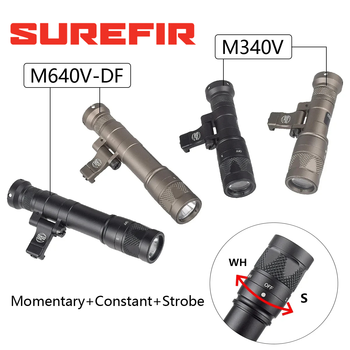 Surefir M600 M340 DF M640 SF F - Hunting Outdoor Store recension och pris