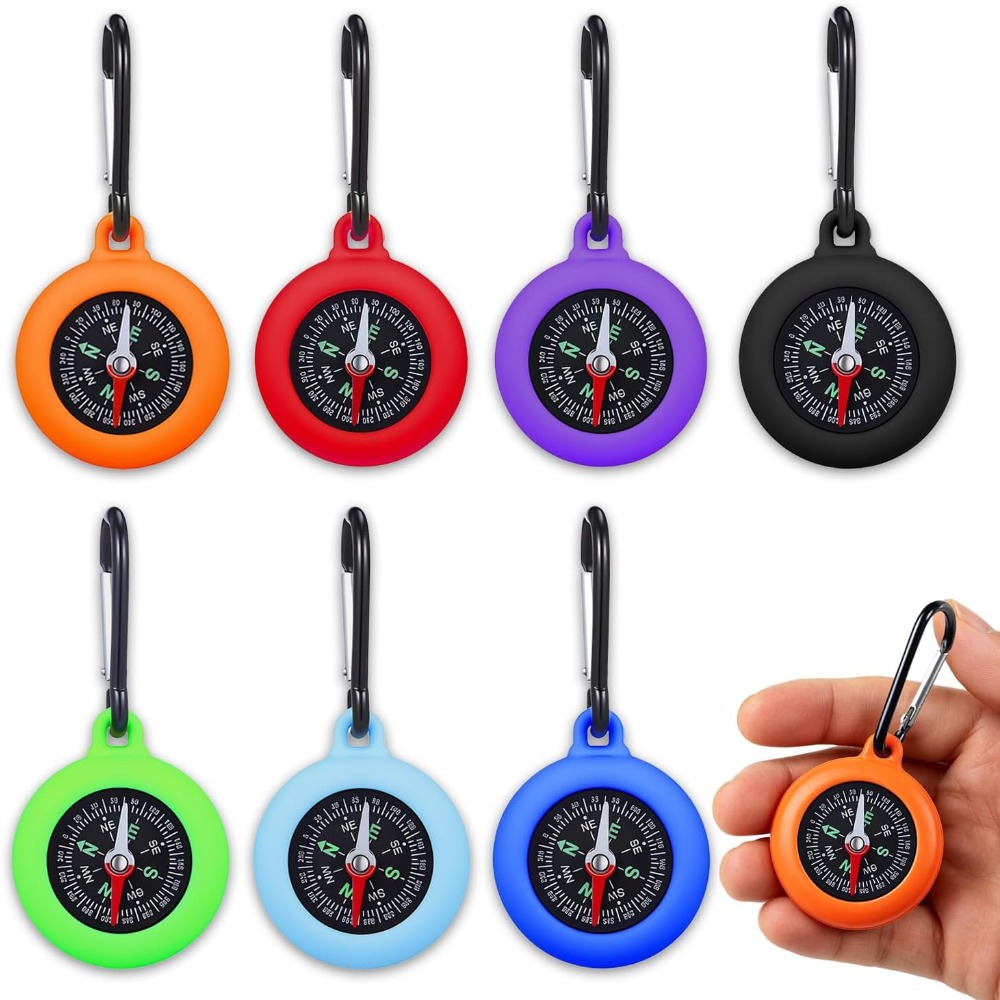 5-20 PCS Mini Compass Keychain - Outdoor Hunting House recension och pris