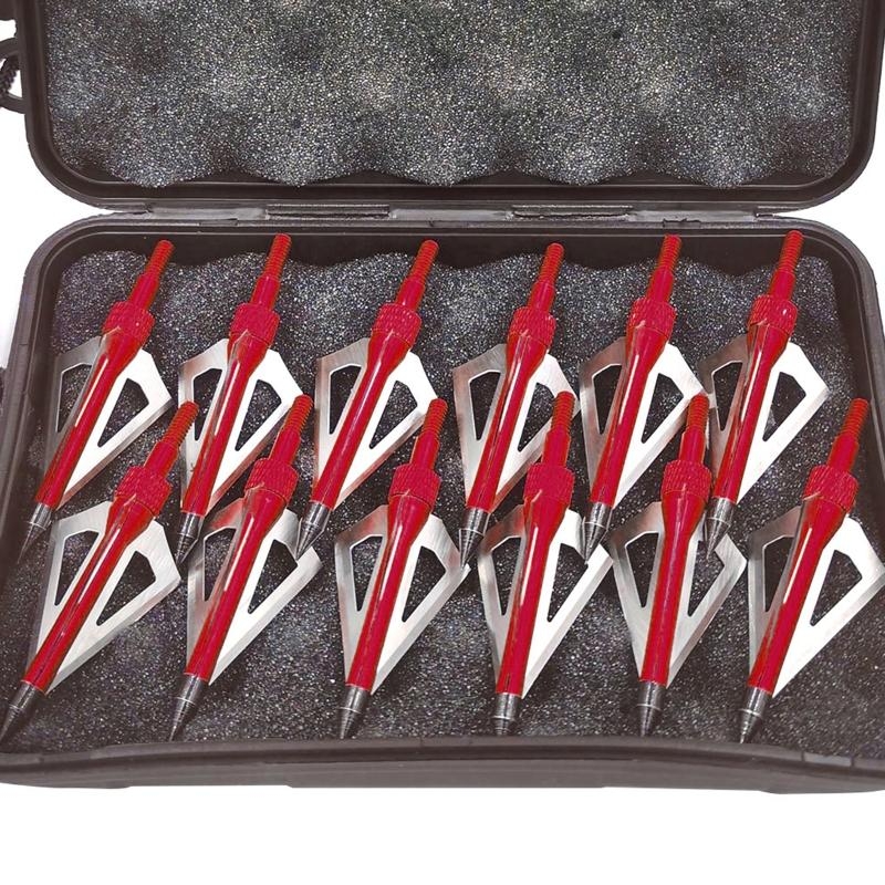 Points Tips 12pcs Broadheads 1 - Crossbow Bolt Broadhead recension och pris
