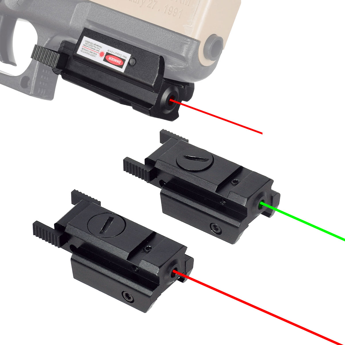 Tactical Red Green Dot Laser S - Outdoor Hunting Lab recension och pris